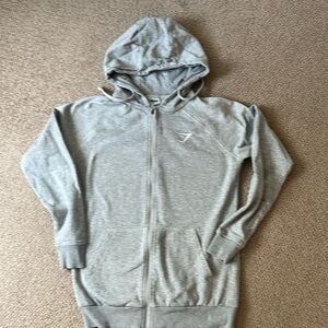 Gymshark zip up hoodie